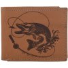 Mercucio Peňaženka Natural Vzor 7 Šťuka S Údicou