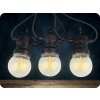 V-TAC LED svetelná reťaz, 5m, 10x0.4W, 550lm, IP44, 3000K