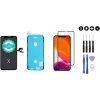 MULTIPACK - LCD displej iPhone X + lepenie pod displej + 3D ochranné sklo + sada náradia