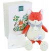 Doudou Darčeková sada Plyšová líška Romarin s dečkou 28 cm
