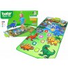 LeanToys Vzdělávací interaktivní taneční podložka s dinosaury - zvuky