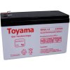 Gélová batéria Toyama 12V 9Ah NPG9-12 GEL UPS pre osvetlenie F1