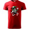 Šipkár kreslený terč - Klasické pánske tričko vyššej gramáže - L ( Červená )