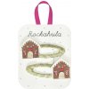Pukacie sponky do vlasov Rockahula Kids: Gingerbread house