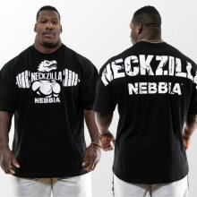 Nebbia pánske oversized Neckzila 968 black