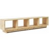 Normann Copenhagen Knižnica Plank Low, pine