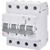 Prúdový chránič s nadprúdovou ochranou ETI 002174827 KZS-4M 3p AC C32/0,03