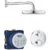 Grohe Grohtherm - Sprchová súprava Tempesta 210 s termostatom pod omietku, chróm 34726000