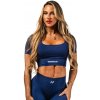 Nebbia Tvarujúci bezšvový crop top FLOW SEAMLESS 499