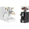 Lelit Mara PL62X V2, white + Eureka Mignon Specialita Smart, CR black