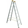 Rebrík ALVE FORTE PROFI PLUS 8906, 2x6, štafle, dvojitý