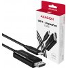 AXAGON RVC-DPC, USB-C -> DisplayPort redukcia / kábel 1.8m, 4K/60Hz RVC-DPC