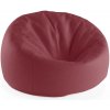 Sablio Sedací vak Cocoon Tmavě červená - 75 x 45 x 35 cm