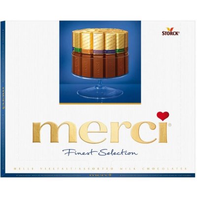 Storck Merci Finest Selection pralinky mliečne 250 g