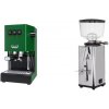 Gaggia New Classic E24 BC, green + ECM S-Manuale 64