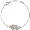 DISNEY strieborný náramok Mickey a Minnie BS00048TZWL-55.CS