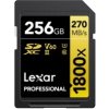 Lexar SDXC 256GB Professional 1800x UHS-II U3