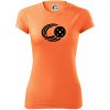 Florbal lopta - Dámske Fantasy športové (dresovina) - 2XL ( Neon mandarine )