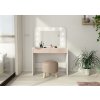TRS-SPAIN Toaletný stolík s osvetlením Hollywod antique pink