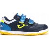 Chlapčenské futbalové kopačky halové JOMA-Top Flex 2503 K IC navy blue/yellow Modrá 31 2025