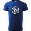 Volejbalová lopta tlačový design - Klasické pánske tričko vyššej gramáže - S ( Kráľovská modrá )