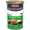 ANIMONDA GranCarno Adult Dog príchuť: jeleň a jablko 400g