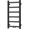 Mexen Bolt kúpeľňový radiátor 700 x 400 mm, 165 W, čierny - W126-0700-400-00-70