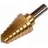 YATO Stupňový vrták 14-26 mm 7 stupňov HSS nitrid titánu