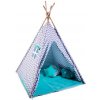 Hračka G21 stan Teepee Jazerné kráľovstvo, tyrkysové