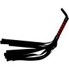 Bič Sex Mischief Red & Black Stripe Flogger