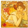Poznámkový kalendář Alfons Mucha 2027 - nástěnný kalendář