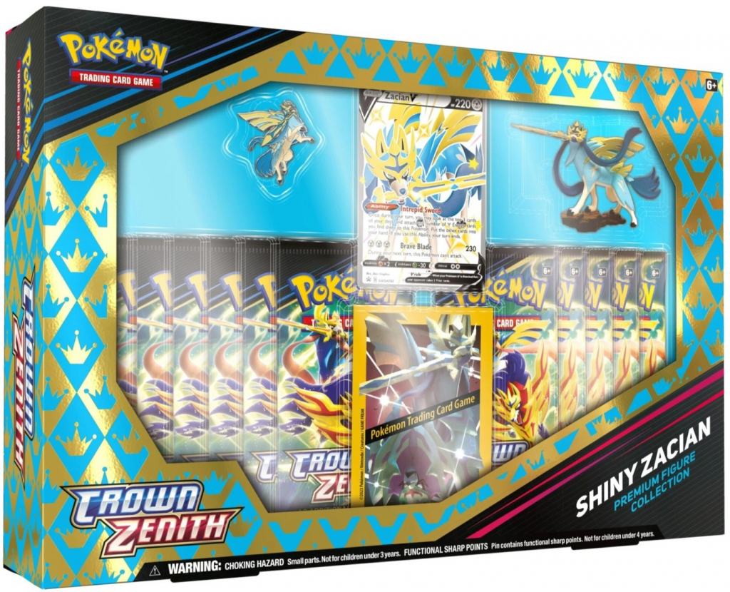 Pokémon TCG Crown Zenith Premium Collection Shiny Zacian