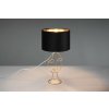 TRIO Reality R51221002 MARY stolná lampa V450mm 1xE27 zlatá, čierna