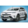 STEELER Predný ochranný rám nízký nerez, Toyota RAV4 IV, 2015-2018