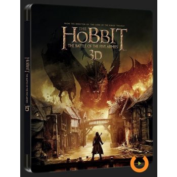 Hobit: Bitka piatich armád - 3D - Steelbook BD