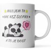 Sablio Hrnek Miluji tě víc než šlofíky - 200 ml - espresso
