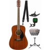 Fender CD-60S Dreadnought WN Deluxe SET Mahogany Akustická gitara