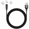 Colorway CW-CBUU038-BK Nabíjecí 3v1 Lightning+MicroUSB+USB-C, 1m