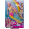 Barbie Bábika Morská panna dúhová GTF89