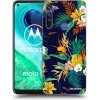Picasee silikónový prehľadný obal pre Motorola Moto G8 - Pineapple Color
