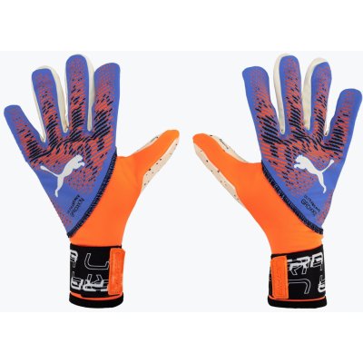 Brankárske rukavice PUMA Ultra Ultimate1 NC ultra orange/blue glimmer (9.5)