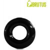 Erekčný krúžok Brutus Stretto čierny, flexibilný erekčný krúžok z TPE