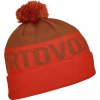 ORTOVOX Bobble Knit čiapka, hot orange