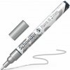 Popisovač Schneider Paint-It 060 Chrome Metallic, hrot 2 mm - strieborná