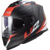 Prilba LS2 FF800 STORM II NERVE matt black red XS 53-54