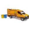 BRUDER 2682 MB Sprinter komunálne smetiarske auto