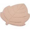 NEW BABY Mušelínová hracia deka Leaf beige 100x120 krémová