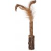 Magic Cat Natural Fun hračka drievko s pierkami 15 cm