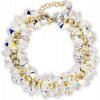 Náramok číry sa Swarovski Elements Frou Frou BDG6428CAB Krystal + AB