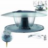 Prosperplast krmítko pre vtáky BIRDYFEED ROUND IBFR 29,4cm šedý kameň